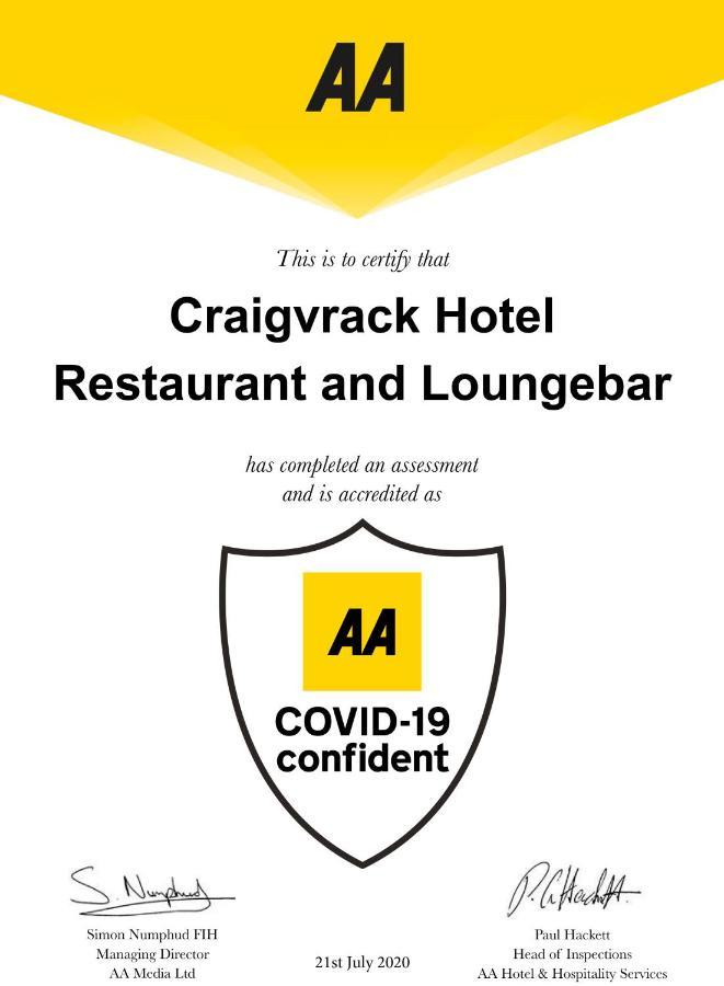 Craigvrack Hotel & Restaurant Pitlochry Exterior photo
